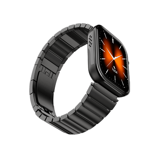 Noise ColorFit Pro 6 Max Smartwatch - Chrome Black