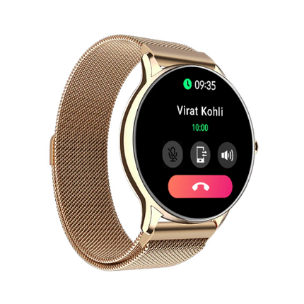 Noise Fit Twist Go Smartwatch - Gold Link