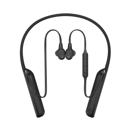 Sony WI-1000XM2 Industry Leading Wireless Behind-Neck in Ear Headphones with mic for phone call Black