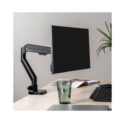 Lifetech LT-G30 Smart Gas Spring Monitor Arm with 6-in-1 Docking Station