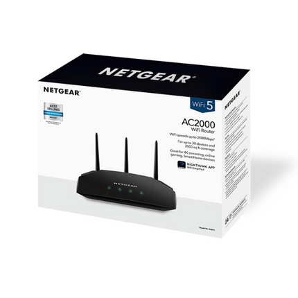 Netgear AC2000 Dual-Band WiFi Router (up to 2Gbps) with MU-MIMO