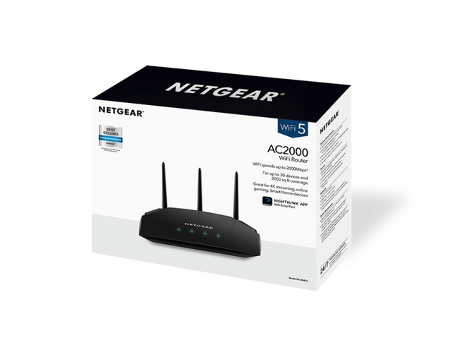 Netgear AC2000 Dual-Band WiFi Router (up to 2Gbps) with MU-MIMO