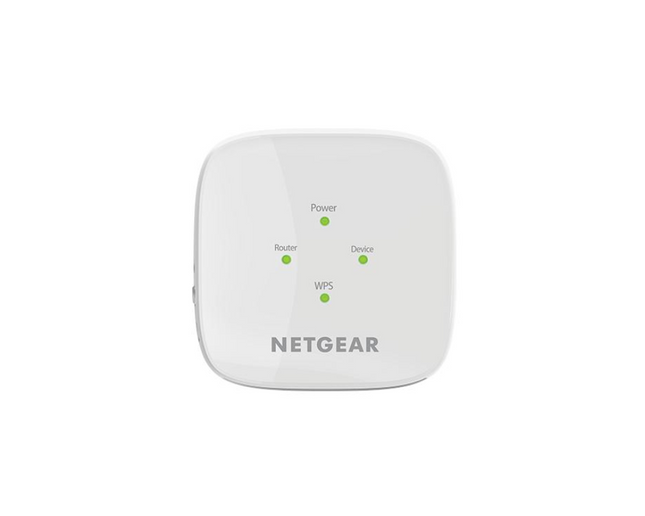 Netgear NETGEAR Wireless Repeater EX3110 WLAN Amplifier AC750 (Dual-Band WiFi 2.4/5 GHz Cover 2 to 3 Rooms & 20 Devices Up to 750 Mbps Speed)