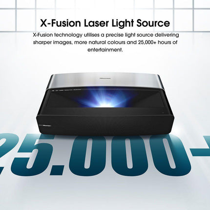 HISENSE LASER TV   100 INCH