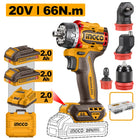 INGCO CORDLESS MULTI-HEAD DRILL DRIVER CDLI206686