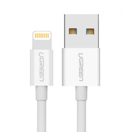 Ugreen Lightning To Usb Cable(Abs Case) White 1M