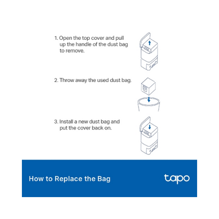 TP-Link Robot Vacuum Disposal Dust Bag