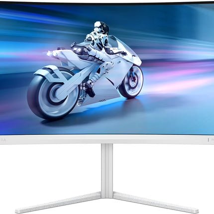 Philips Momentum 2K Curved Gaming Monitor 27" 165Hz - White