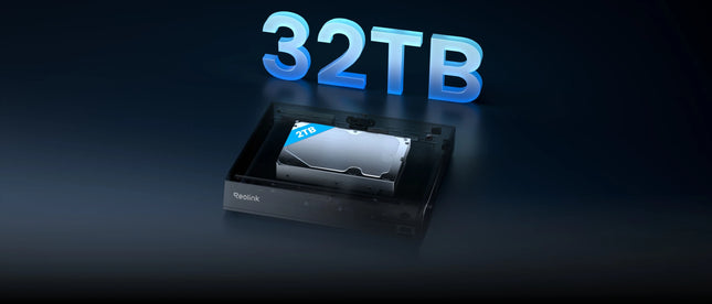 Reolink RP-PN8 12-Channel* PoE NVR for 24/7 Continuous Recording