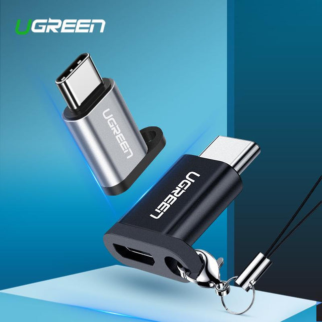 Ugreen Micro Female To Type C Male Convector Black