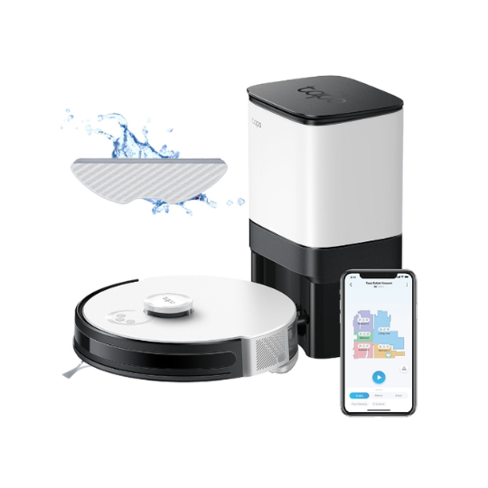 TP-Link Tapo RV30 Plus LiDAR Navigation Robot Vacuum Cleaner & Mop + Smart Auto-Empty Dock