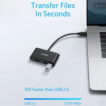 Anker PowerExpand 3-in-1 USB-C Hub 100W