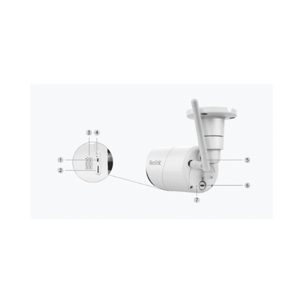 Reolink Argus Eco 3MP 4K Battery WiFi Security Camera