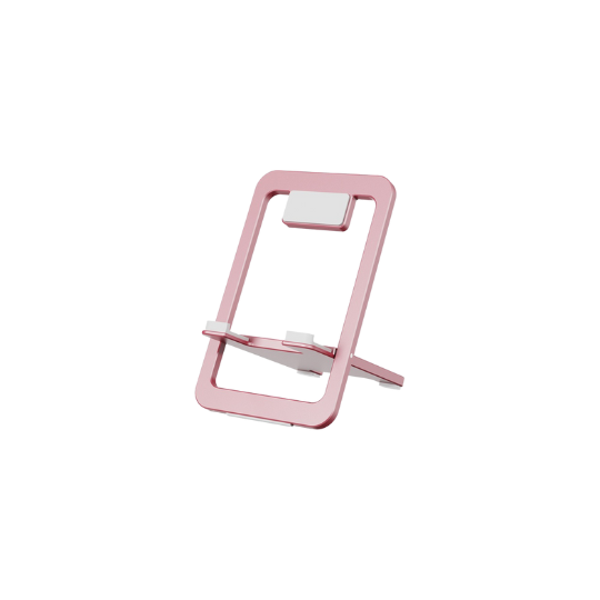 Levelo Airlift Aluminum Foldable Phone Stand Pink