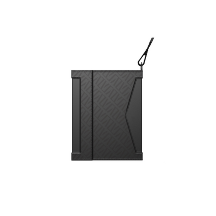 Levelo Offshore Passport Holder Leather Case Black