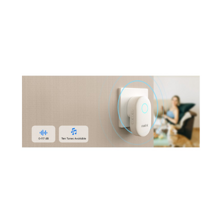 Reolink Smart 5MP 2K+ Wired WiFi Video Doorbell with Chime