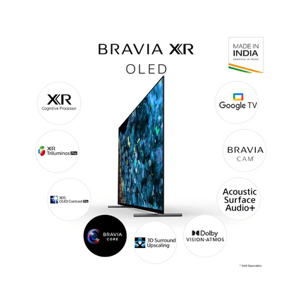 Sony Bravia 210 cm (83 inches) XR Series 4K Ultra HD Smart OLED Google TV XR-83A80L