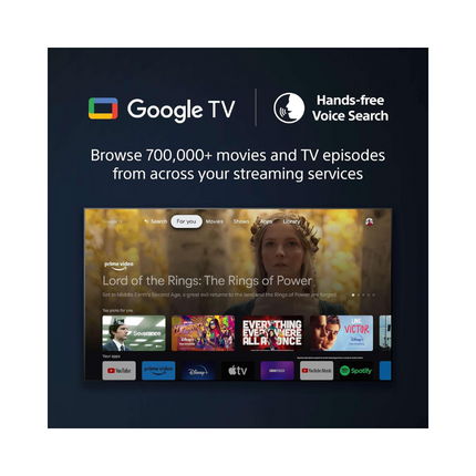 Sony BRAVIA KD-75X80L 75 Inches LED Smart TV 4K HDR