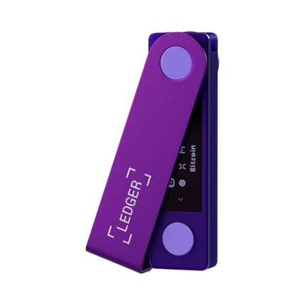 LEDGER - NANO X - CRYPTO WALLET - AMETHYST PURPLE
