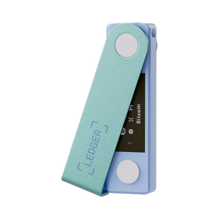 LEDGER - NANO X - CRYPTO WALLET - PASTEL GREEN