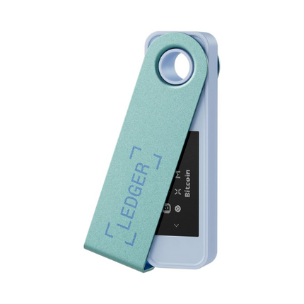 LEDGER - NANO S PLUS - CRYPTO WALLET - PASTEL GREEN