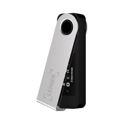 LEDGER - NANO S PLUS - CRYPTO WALLET - BLACK