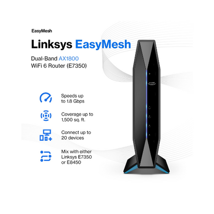 TP Link Archer AX1800 Dual-Band Wi-Fi 6 Router