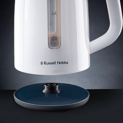 Russell Hobbs Cordless Kettle Plastic White 1.7L