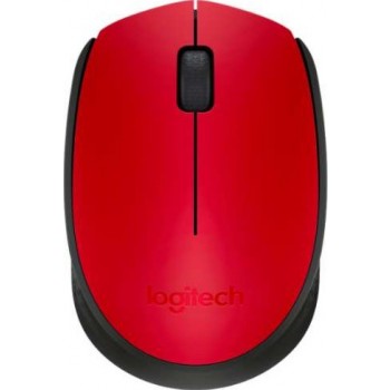 Logitech Wireless Mouse M171 - Red