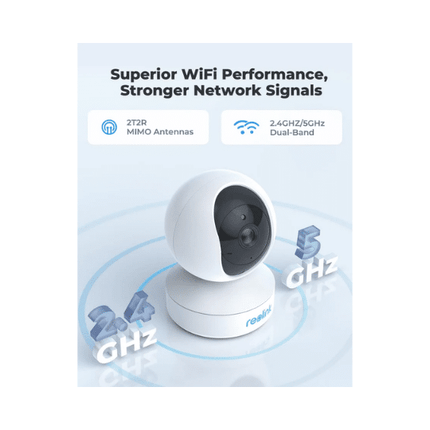Reolink E1 Pro 4MP Smart Pan-Tilt 2K WiFi Indoor Security Camera