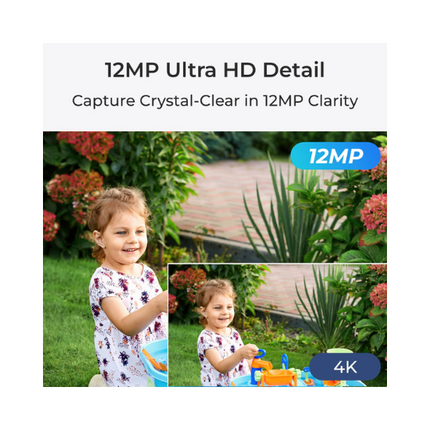 Reolink P344 12MP UHD PoE Camera with Color Night Vision