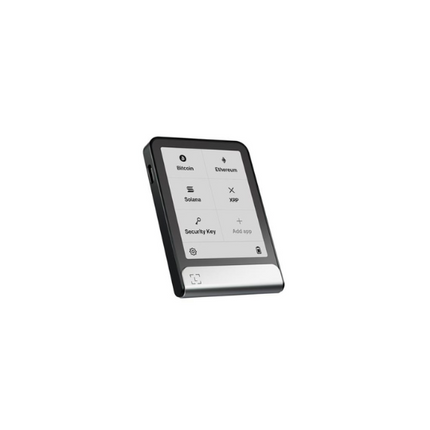 LEDGER - STAX - CRYPTO WALLET - TOUCHSCREEN - WIRELESS CHARGIN - BLACK