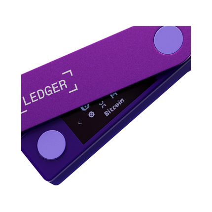 LEDGER - NANO X - CRYPTO WALLET - AMETHYST PURPLE
