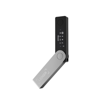 LEDGER - NANO X - CRYPTO WALLET - BLACK