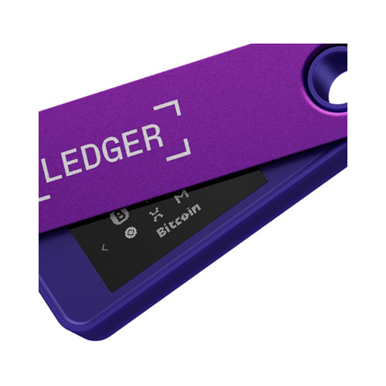 LEDGER - NANO S PLUS - CRYPTO WALLET - AMETHYST PURPLE
