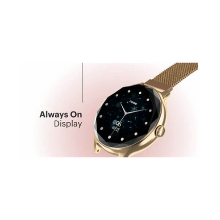 Noise NoiseFit Diva Smartwatch - Gold Link