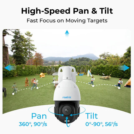 Reolink P840 4K 360° Auto-Tracking PoE Camera with 5X Optical Zoom