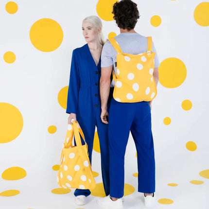 Notabag Original Convertible Tote Backpack Golden Dots