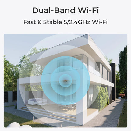 Reolink E1 Outdoor Smart 5MP HD Dual-Band Wi-Fi PT Security Camera