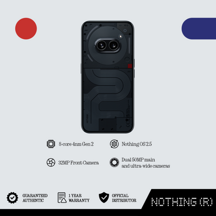 Nothing Phone 2A (A142) 256GB 12GB RAM Black