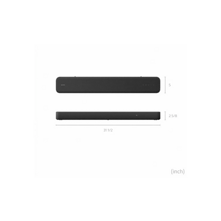 SONY SOUND BAR HT-S2000Sony HT-S2000 Compact 3.1 Ch Dolby Atmos Sound Bar.