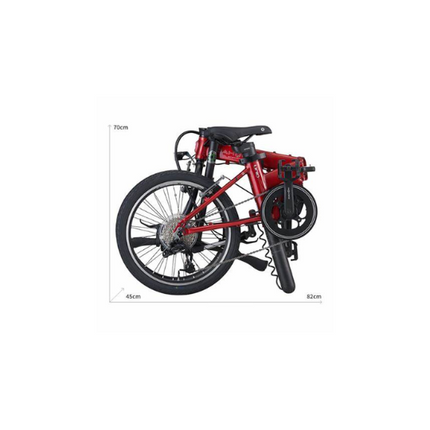 Dahon Handlepost QR Accessories Dark Red