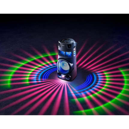 Sony MHC-V73 High Power Bluetooth Party Speaker Omnidirectional Sound Multicolour Lighting