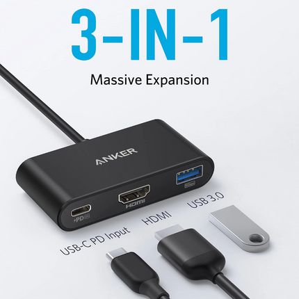 Anker PowerExpand 3-in-1 USB-C Hub 100W
