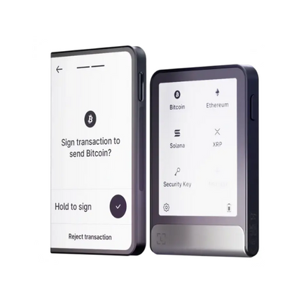 LEDGER - FLEX - CRYPTO WALLET - TOUCHSCREEN - WIRELESS CHARGING - BLACK