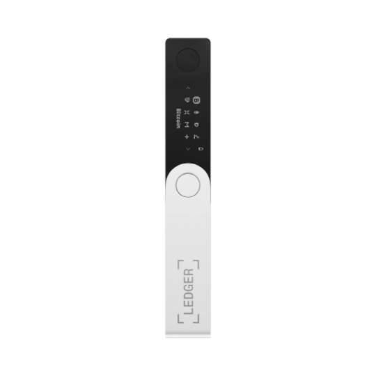 LEDGER - NANO X - CRYPTO WALLET - BLACK