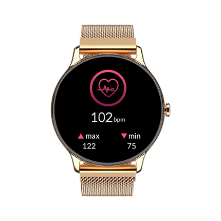 Noise Fit Twist Go Smartwatch - Gold Link