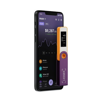 LEDGER - NANO S PLUS - CRYPTO WALLET - RETRO GAMING