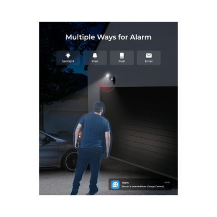 Reolink Lumus 4MP 2K Smart WiFi Outdoor Security Camera