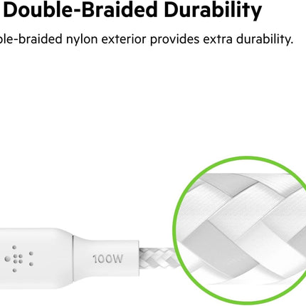 Belkin BoostCharge USB-C to USB-C Cable 100W
